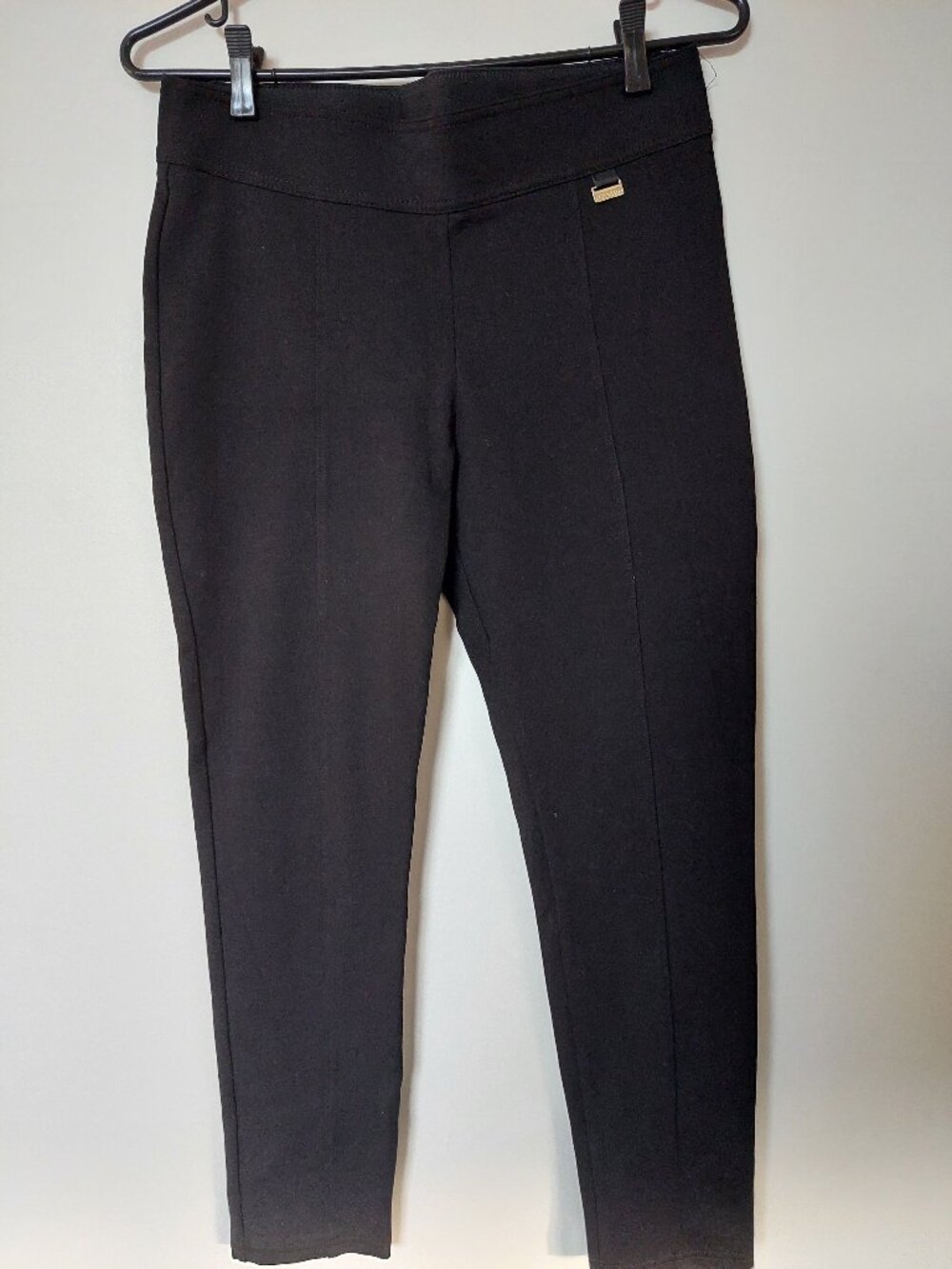 Nygard Black Slims Elastic Waist Pull On Size M (10-12 ) Ankle